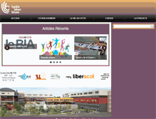 Tablet Screenshot of lyceeblum-creusot.fr